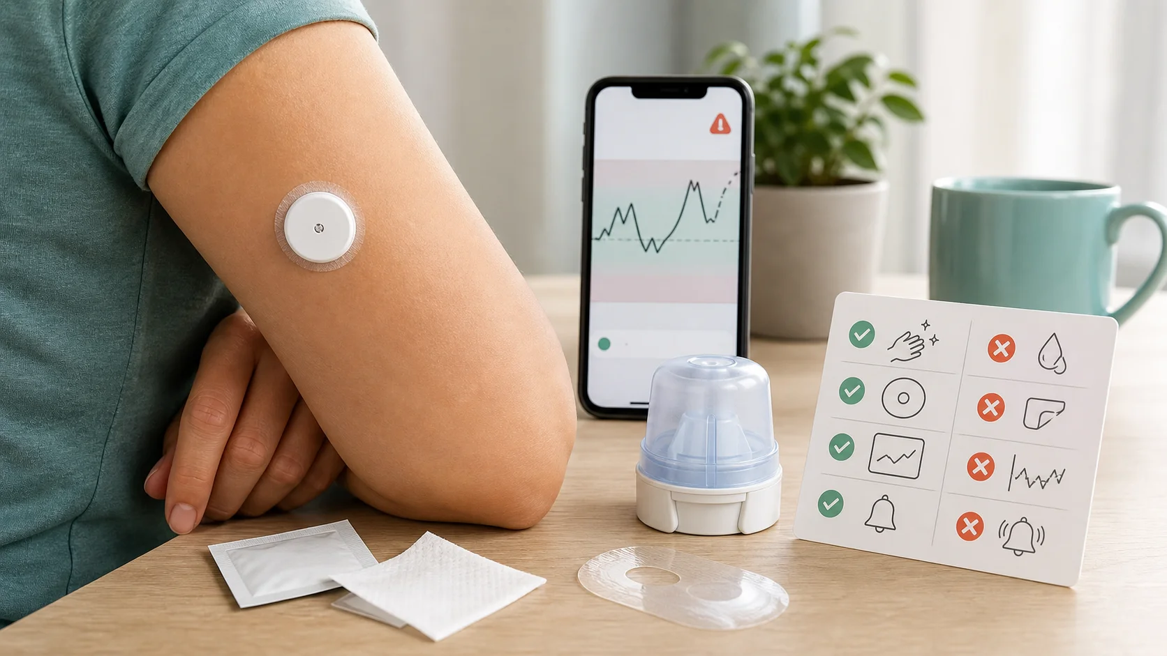 The most common mistakes when using CGM sensors