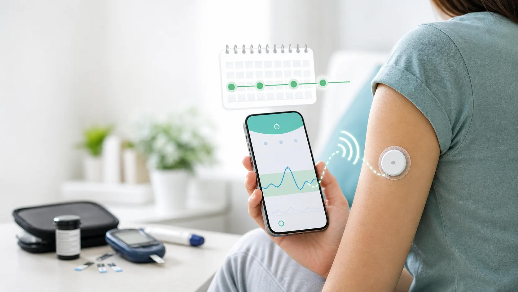 Continuous glucose monitoring without needle pricks - Complete Guide 2026